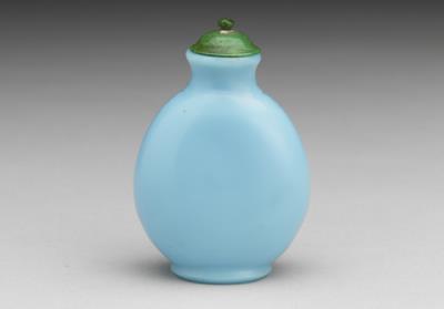 图片[2]-Sky-blue glass snuff bottle, 18th-19th century, Qing dynasty-China Archive